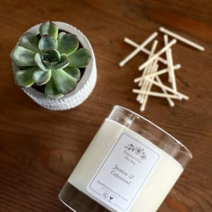 Jasmine & Cedarwood Luxury Large Candle