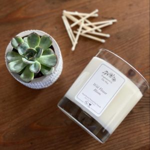Wild Flower Bloom Luxury Large Candle