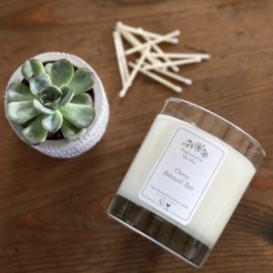 Cherry Bakewell Tart Luxury Large Candle