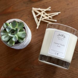 Caramel Vanilla Latte Luxury Large Candle